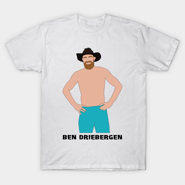 Ben Driebergen T-Shirt by katietedesco